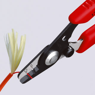 Knipex 12 82 130 SB 5 1/4" Wire Stripper for Fiber Optics