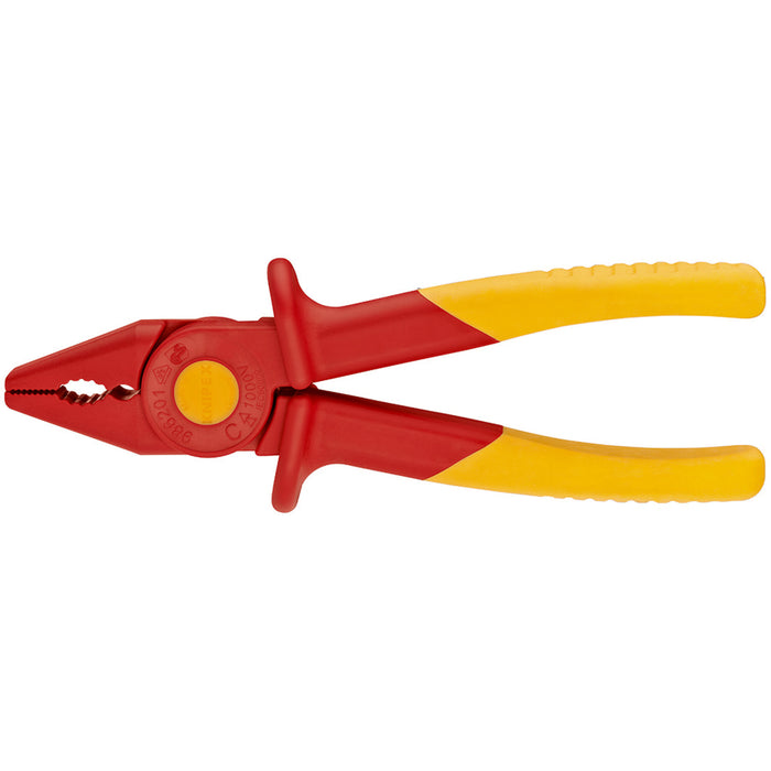 Knipex 98 62 01 7" Long Nose Plastic Pliers-1000V Insulated