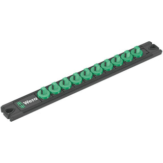 Wera 9600 Magnetic socket rail, 1/4", empty, 30 x 270 mm