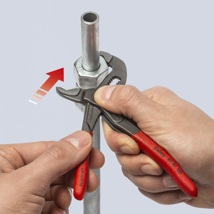 Knipex 00 20 72 V02 2 Pc Mini Pliers in Belt Pouch - Cobra® and High Leverage Diagonal Cutters