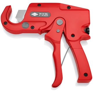 Knipex 94 10 185 7 1/4" Plastic Pipe Cutter