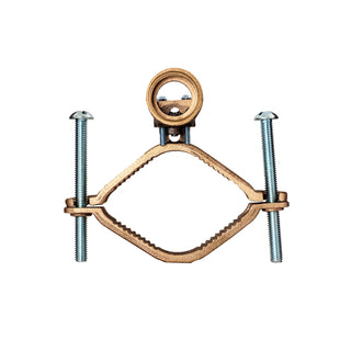 NSI EG-24 Bronze Ground Clamp for Rigid Conduit, 2-1/2″ to 4″ Pipe, 1″ Hub