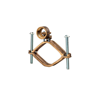 NSI EG-24 Bronze Ground Clamp for Rigid Conduit, 2-1/2″ to 4″ Pipe, 1″ Hub