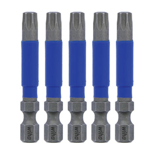 Wiha Tools 70279 TerminatorBlue Impact Bit Torx T30 - 2 Inch - 5 Pack