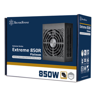 SilverStone EX850R-PM Extreme, Cybenetics Platinum 850W SFX12V 4.0 & PCIe 5.0 Fully Modular SFX Power Supply