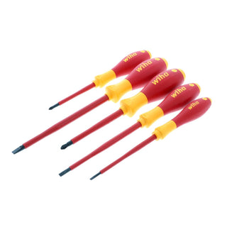 Wiha Tools 32091 5 Piece Insulated Slotted/Phillips Screwdriver Set