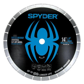 Spyder 14008 Diamond Edge universal cut-off wheel , 14" Abrasive Edge