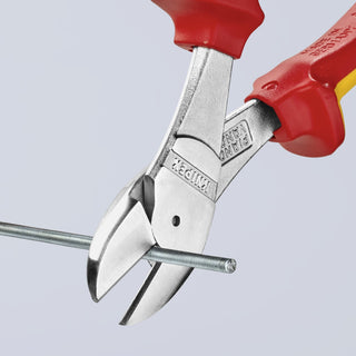 Knipex 74 06 200 8" High Leverage Diagonal Cutters-1000V Insulated