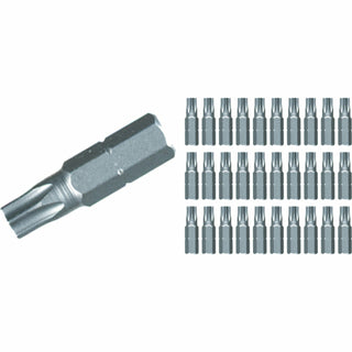 Wiha Tools 72576 T15 x 25mm TORX Contractor Insert Bit, 30 Pack