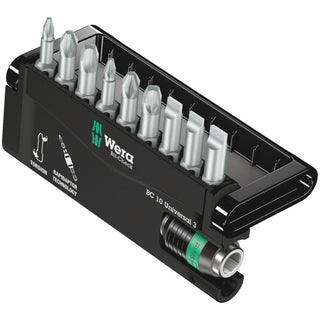 Wera Bit-Check 10 Universal 3, 10 pieces