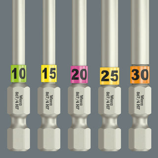 Wera 867/4 TORX® HF Bits with holding function, TX 40 x 89 mm