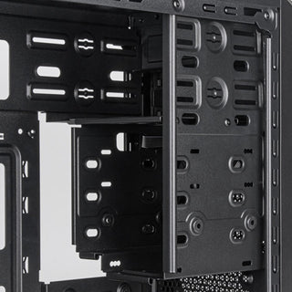 SilverStone FA313-B FARA 313, Compact Micro-ATX Tower Chassis With Tremendous Storage Drive Compatibility