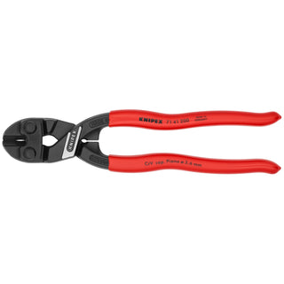 Knipex 71 41 200 8" CoBolt® High Leverage 20° Angled Compact Bolt Cutters-Notched Blade