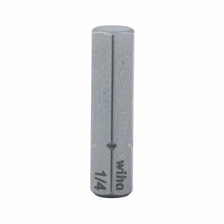 Wiha Tools 71351 Hex Inch Insert Bits, 1/4" x 25 mm, 10 Pk.