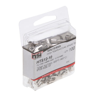 NSI HTS12-10 Spade Terminal #10 Stud Pack Of 100