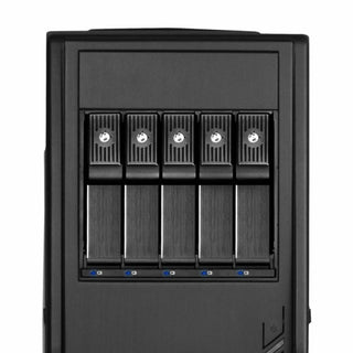 Silverstone FS305B-12G Three 5.25" Device Bay to Five 3.5" SAS-12G / SATA-6Gbit/s Trayless Hot-Swap Cage