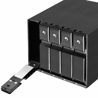 Silverstone FS305B-12G Three 5.25" Device Bay to Five 3.5" SAS-12G / SATA-6Gbit/s Trayless Hot-Swap Cage