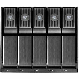 Silverstone FS305B-12G Three 5.25" Device Bay to Five 3.5" SAS-12G / SATA-6Gbit/s Trayless Hot-Swap Cage