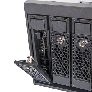 Silverstone FS305-E Three 5.25" Device Bay to Five 3.5" SAS-12G / SATA 6Gbit/s Hot-Swap Adapter Cage