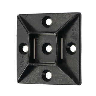 NSI FTH7A-B Adhesive Tie Mount Black 1×1″ 100