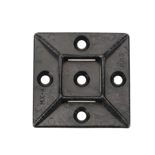 NSI FTH7A-B Adhesive Tie Mount Black 1×1″ 100