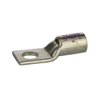 NSI GL4048 4/0 AWG 1/2” 1-Hole Copper Short Lug – Purple