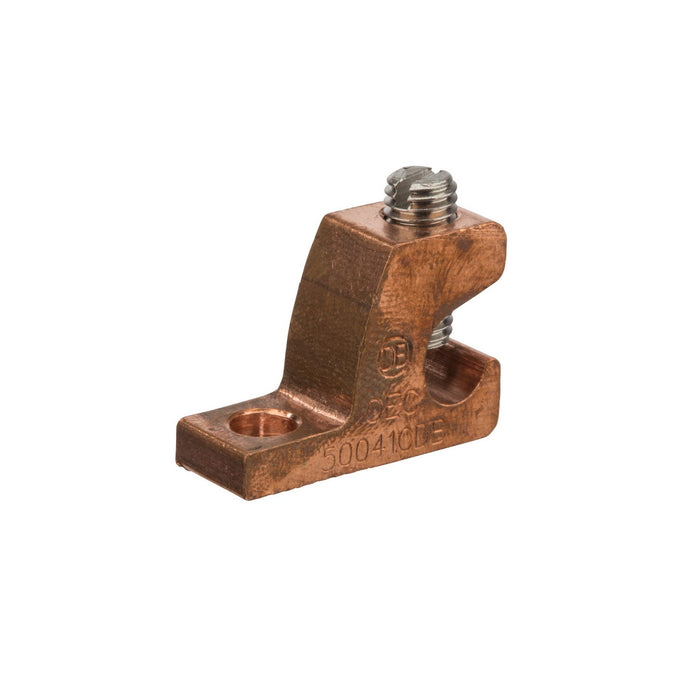 NSI GLC-4DB Direct Burial Copper Ground Connector, 4 to 14 AWG, Lay-In Lug