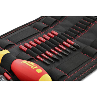 Wiha Tools 28789 11 Piece Insulated TorqueVario-S (10-50 In/lbs) and SlimLine Blade Set