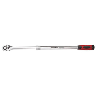 Gedore R60010027 2C-telesc.ratchet revers. 1/2 Inch 460-600mm