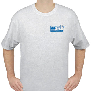 Kraft Tool KTCSHIRT-A Gray T-Shirt - L