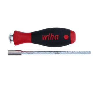 Wiha Tools 28489 SoftFinish Drive-Loc VI Handle with 1/4" Bit Adapter