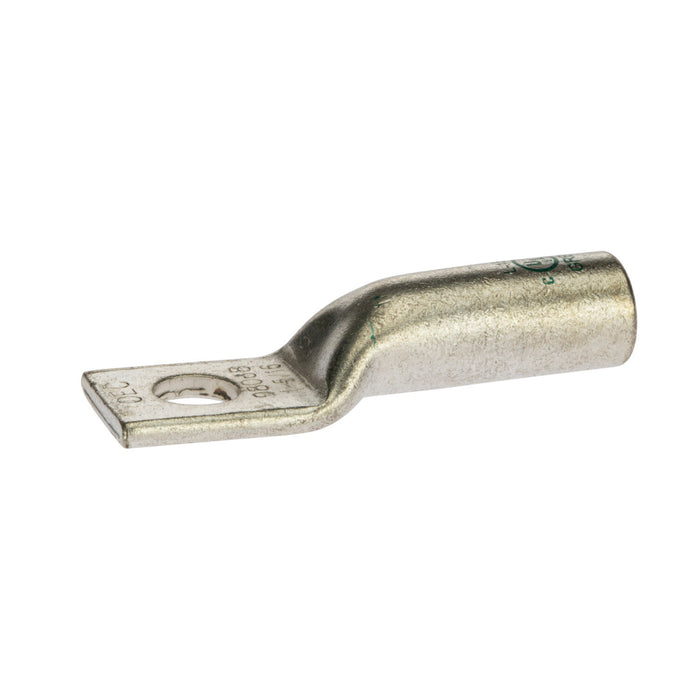 NSI L156 Copper Long Lug – Green 1-Hole 1 AWG 5/16 Inch