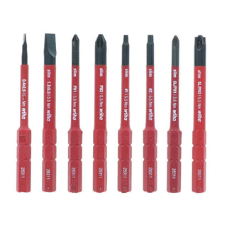 Wiha Tools 28789 11 Piece Insulated TorqueVario-S (10-50 In/lbs) and SlimLine Blade Set