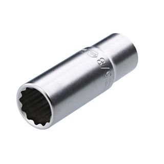 Wiha Tools 33745 3/8 Inch Drive Deep Socket, 12 Point, 5/8 Inch