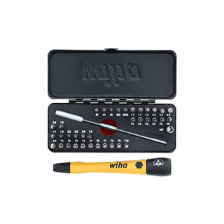 Wiha Tools 75980 ESD Safe Mini Micro Bit Set 39 Pc.