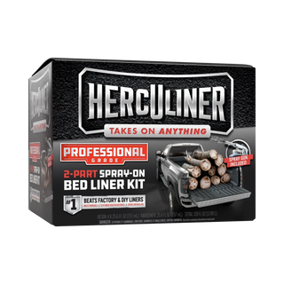 J-B Weld HCL2K8 Herculiner Spray On Truck Bed Liner Kit - Professional Grade