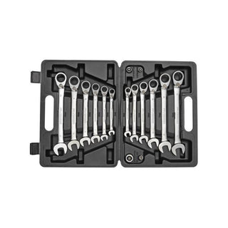 Gedore R07203016 Comb.ratchet span.set rev. 8-19mm 16pcs