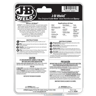 J-B Weld 8281 Professional Cold Weld Steel Reinforced Epoxy & Hardener, 10 oz.