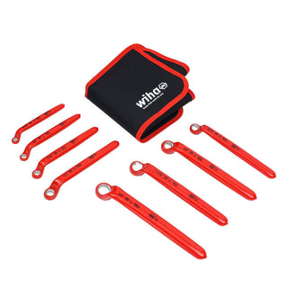 Wiha Tools 21096 8 Piece Insulated Deep Offset Wrench Set - SAE