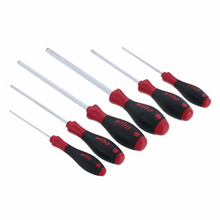 Wiha Tools 36792 6 Piece MagicRing Ball End Hex Metric Driver Set