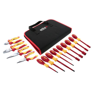 Wiha Tools 32192 14 Piece Insulated SoftFinish Screwdriver Set