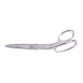 Heritage Cutlery P718CB 8-5/8'' Heavy Duty Shear / Curved Handle / Blunt Tips / No Coating