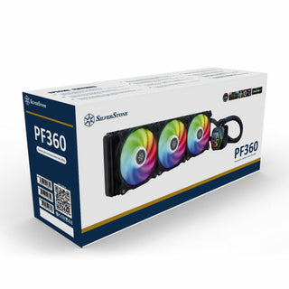 SilverStone PF360-ARGB-V2 AIO CPU liquid cooling/ARGB/Triple 120mm PWM fan/MCT pump/Support Intel LGA 1700