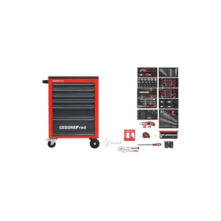 Gedore R21560002 Tool Set In Workshop Trolley MECHANIC