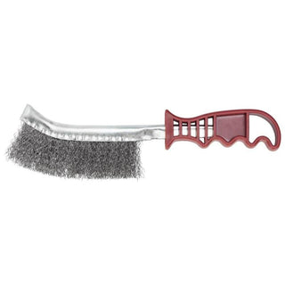 Gedore R93710143 Wire brush 3-row l.260mm plast.handle