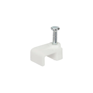 NSI PNC-335W Poly Nail Clip White .335x.315″ 100