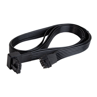 SilverStone PP14-90 12+4 pin (PSU) to 12+4 pin (GPU) 90° angled 12VHPWR PCIe Gen5 Cable