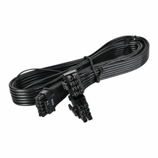 SilverStone PP15-EPS 2 x EPS 8 pin (PSU) to 12+4 pin (GPU) 12V-2x6 PCIe Gen5 Cable