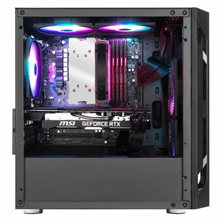 SilverStone FAH1MW-G FARA H1M Stylish And Distinct Micro-ATX Gaming Chassis