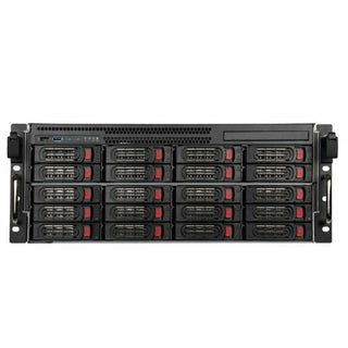 SilverStone RM43-320-RS 4U 20-bay 2.5" / 3.5" HDD / SSD Rackmount Storage Server Chassis with Mini-SAS HD SFF-8643 12 Gb/s Interface